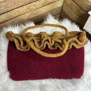 Custom Made Wool Handbag